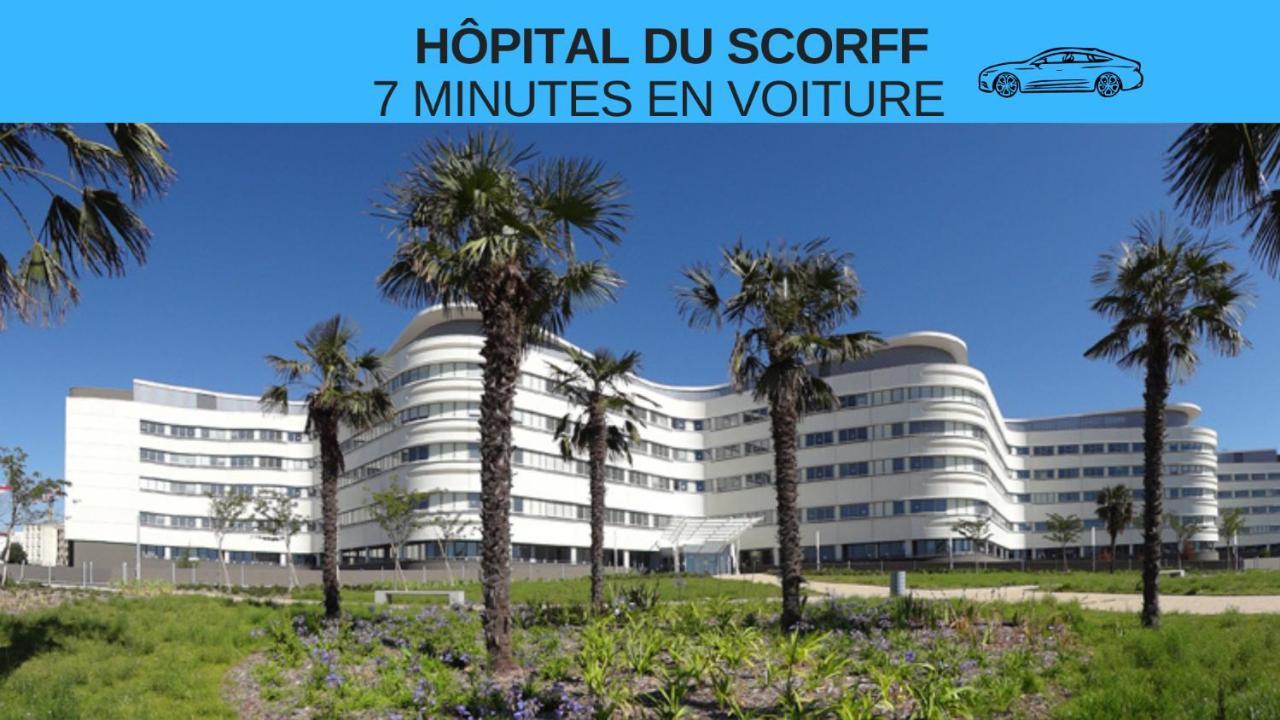 Residence Duguay - Centre Ville - Porte B - Appartements Tout Confort - Neuf - Nouveau Lorient Exterior photo