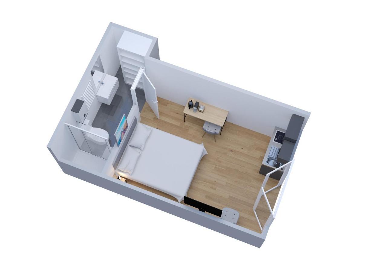 Residence Duguay - Centre Ville - Porte B - Appartements Tout Confort - Neuf - Nouveau Lorient Exterior photo